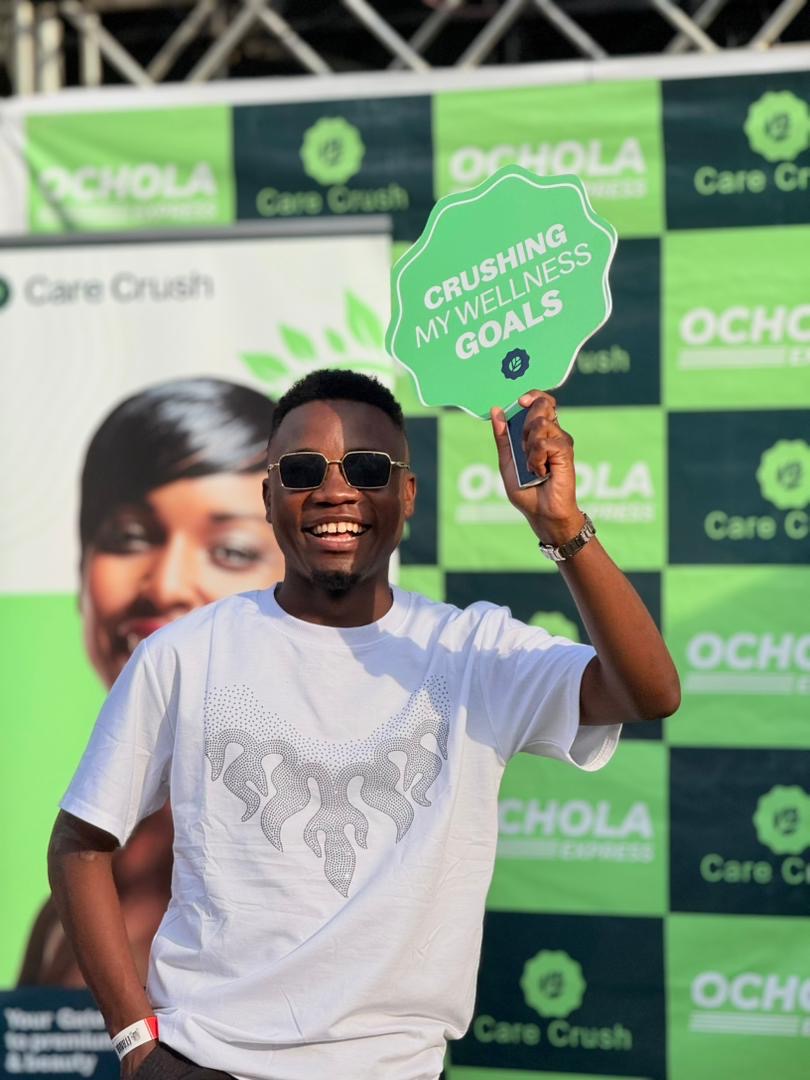 Smiling Care Crush community member celebrating his wellness goals
